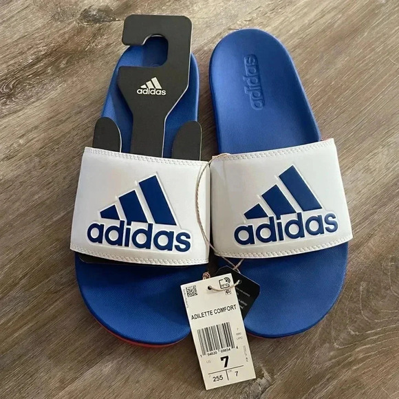 NEW In Box Adidas Adilette Comfort Mules Sandal Slides Men\'s Size 7 GV9695 GIFT main image 8
